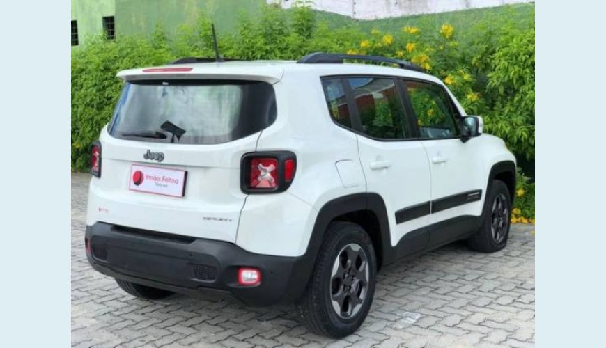 JEEP RENEGADE 1.8 16V FLEX SPORT 4P - BRANCO - 2016 Foto 4 (Grande)