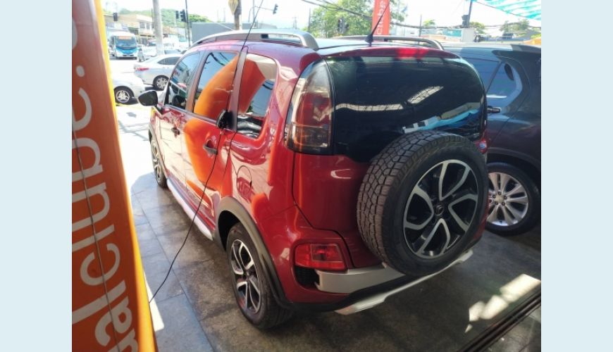 CITROËN AIRCROSS 1.6 EXCLUSIVE 16V FLEX 4P - VERMELHO - 2014 Foto 4 (Grande)