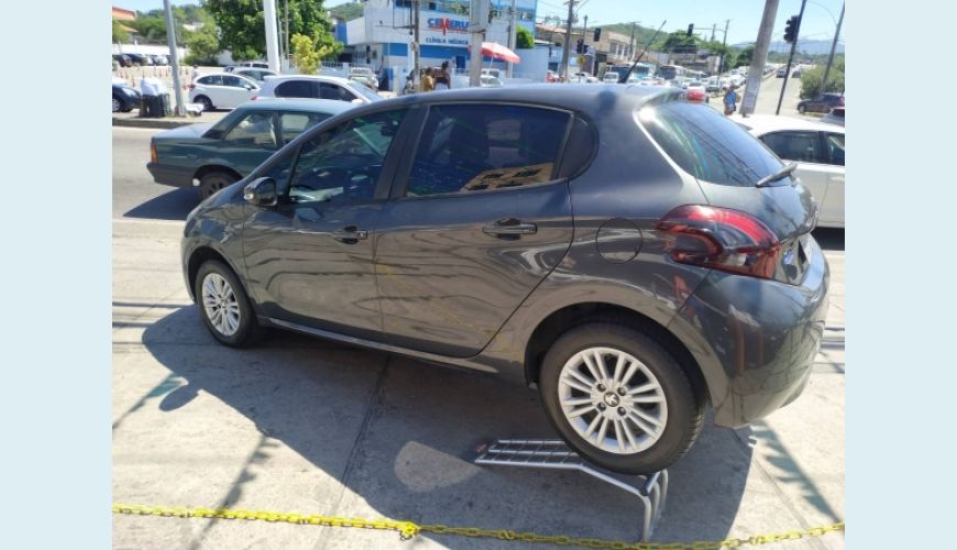 PEUGEOT 208 1.2 ACTIVE 12V FLEX 4P - CINZA - 2020 Foto 4 (Grande)