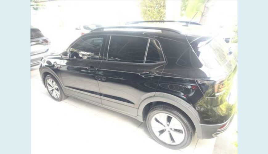 VOLKSWAGEN T-CROSS 1.0 200 TSI TOTAL FLEX COMFORTLINE AUT. - PRETO - 2020 Foto 4 (Grande)
