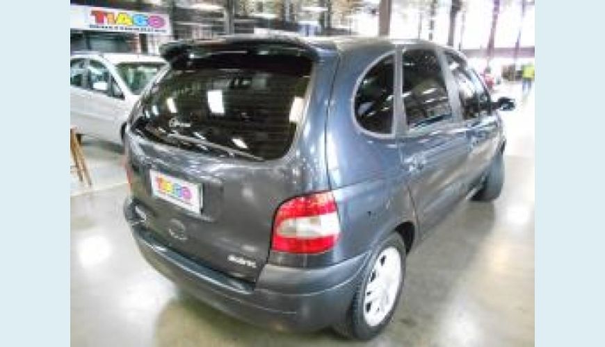 RENAULT SCENIC 2.0 RXE 16V 4P AUT. - CINZA - 2002 Foto 4 (Grande)
