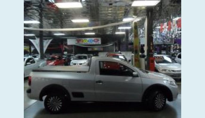 VOLKSWAGEN SAVEIRO 1.6 MI TREND CE 8V TOTAL FLEX 2P G.V - PRATA - 2010 Foto 4 (Grande)