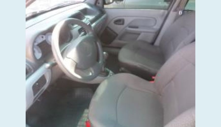 RENAULT CLIO 1.0 CAMPUS 16V FLEX 4P - PRATA - 2010 Foto 4 (Grande)