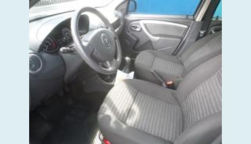 RENAULT SANDERO 1.0 EXPRESSION 16V FLEX 4P - PRATA - 2013 Foto 4 (Grande)