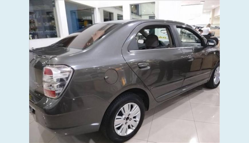 CHEVROLET COBALT 1.8 MPFI LTZ 8V FLEX 4P - CINZA - 2014 Foto 4 (Grande)