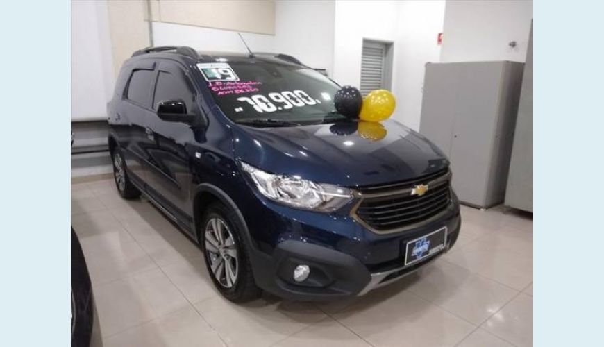 CHEVROLET SPIN 1.8 ACTIV 8V FLEX 4P AUT. - AZUL - 2019 Foto 4 (Grande)
