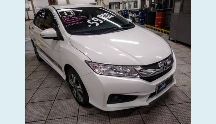 HONDA CITY 1.5 EX 16V FLEX 4P AUT. - BRANCO - 2017 Foto 4 (Grande)