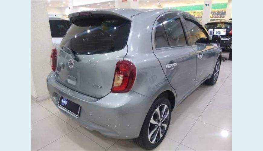 NISSAN MARCH 1.6 SL 16V FLEX 4P - CINZA - 2017 Foto 4 (Grande)