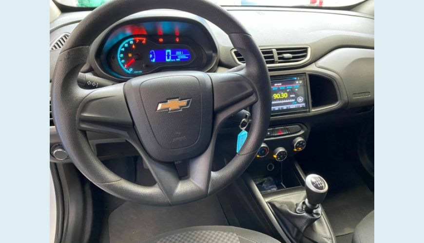 CHEVROLET ONIX 1.0 MPFI LT 8V FLEX 4P - BRANCO - 2018 Foto 4 (Grande)