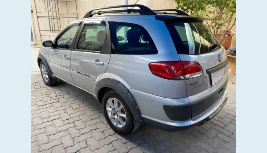 FIAT PALIO 1.4 MPI TREKKING WEEKEND 8V FLEX 4P - PRATA - 2009 Foto 4 (Grande)