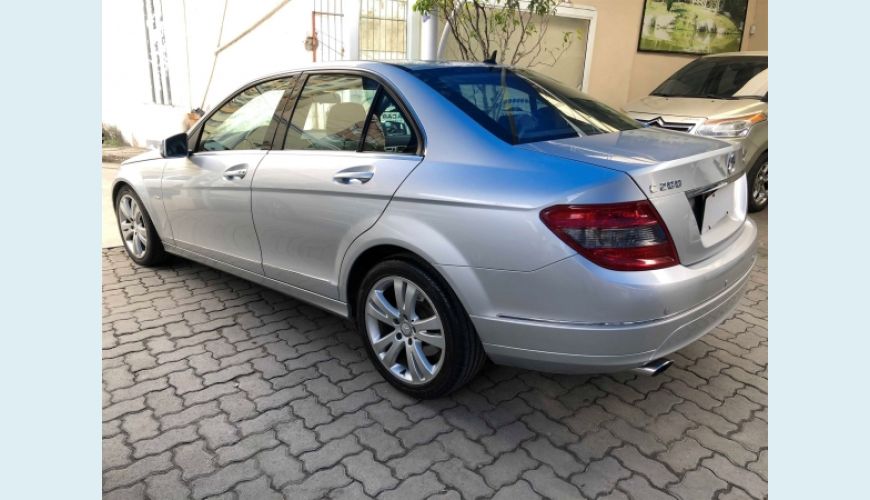 MERCEDES-BENZ C 200 K 1.8 AVANTGARDE KOMPRESSOR 4P AUT. - PRATA - 2010 Foto 4 (Grande)