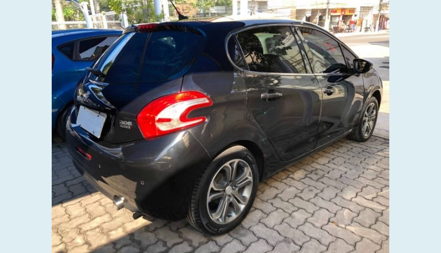 PEUGEOT 208 1.6 GRIFFE 16V FLEX 4P AUT. - PRETO - 2015 Foto 4 (Grande)