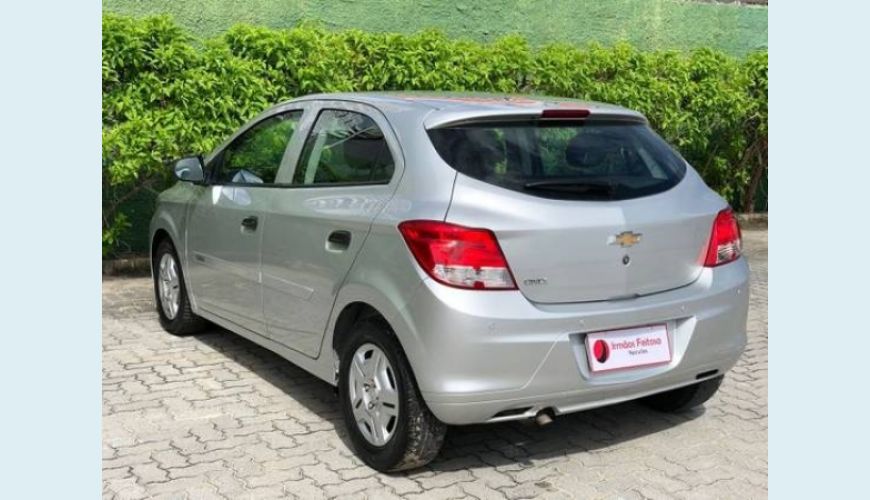CHEVROLET ONIX 1.0 MPFI JOY 8V FLEX 4P - PRATA - 2018 Foto 4 (Grande)