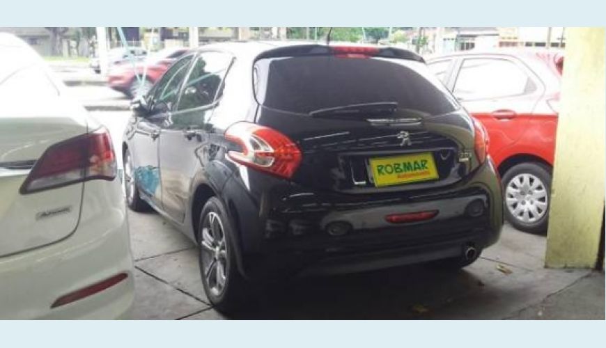 PEUGEOT 208 1.6 GRIFFE 16V FLEX 4P AUT. - PRETO - 2015 Foto 4 (Grande)