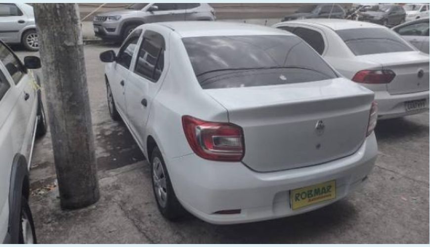 RENAULT LOGAN 1.0 12V SCE FLEX LIFE - BRANCO - 2020 Foto 4 (Grande)