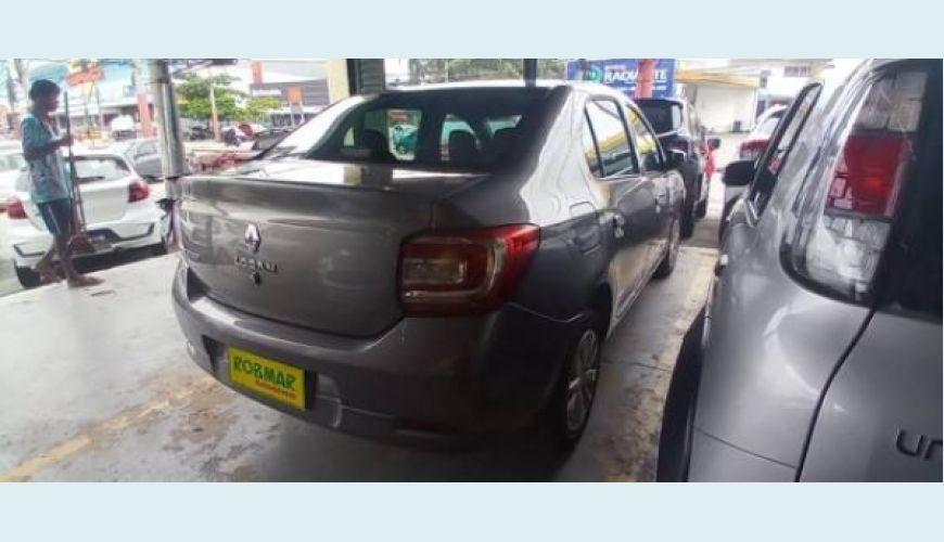 RENAULT LOGAN 1.0 12V SCE FLEX LIFE - CINZA - 2021 Foto 4 (Grande)