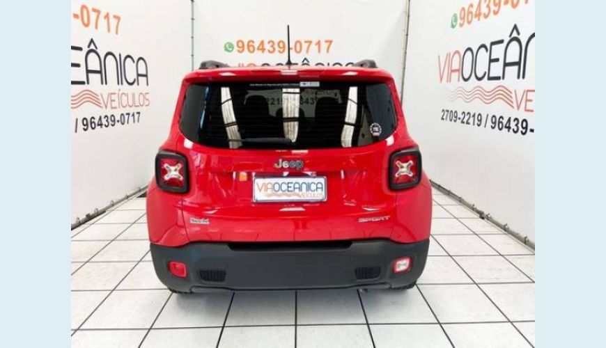 JEEP RENEGADE 1.8 16V FLEX SPORT 4P AUT. - VERMELHO - 2017 Foto 4 (Grande)