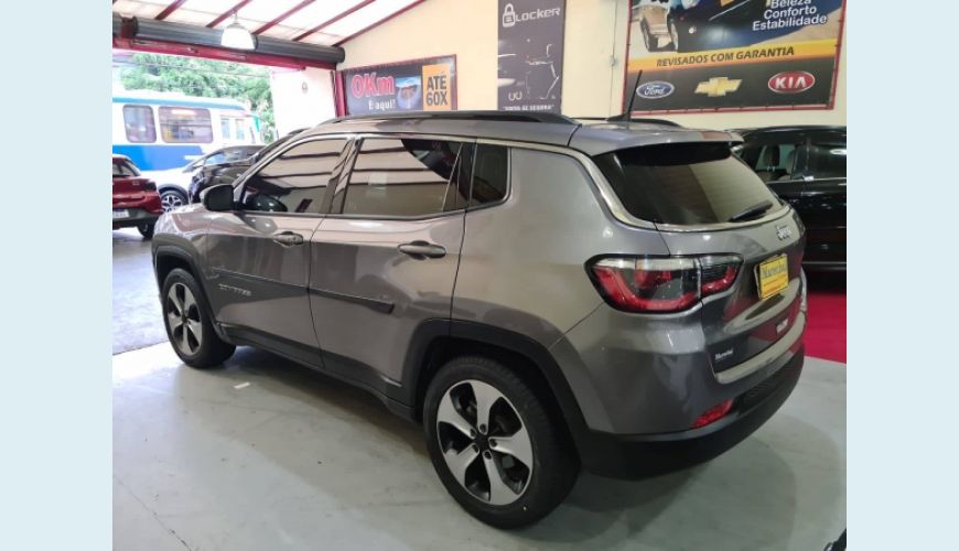 JEEP COMPASS 2.0 16V FLEX LONGITUDE AUT. - CINZA - 2017 Foto 4 (Grande)
