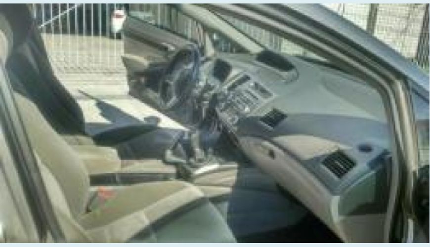 HONDA CIVIC 1.8 LXL 16V FLEX 4P - CINZA - 2010 Foto 4 (Grande)