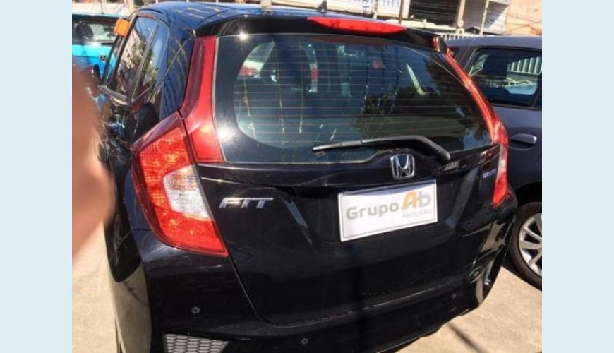 HONDA FIT 1.5 LX 16V FLEX 4P - PRETO - 2015 Foto 4 (Grande)