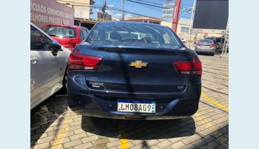 CHEVROLET COBALT 1.8 MPFI LTZ 8V FLEX 4P - AZUL - 2019 Foto 4 (Grande)