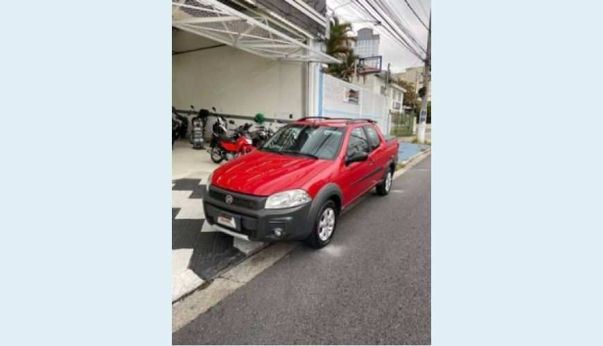 FIAT STRADA 1.4 MPI WORKING CD 8V FLEX 3P - VERMELHO - 2016 Foto 4 (Grande)