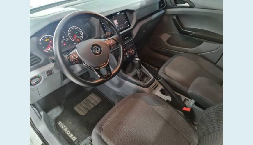 VOLKSWAGEN T-CROSS 1.0 200 TSI TOTAL FLEX AUT. - BRANCO - 2021 Foto 4 (Grande)
