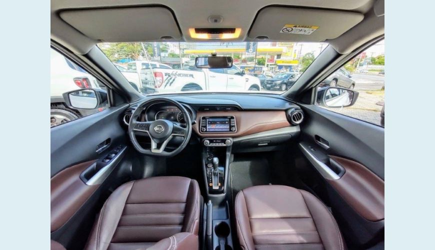 NISSAN KICKS 1.6 16V FLEXSTART SL 4P XTRONIC - BRANCO - 2019 Foto 4 (Grande)