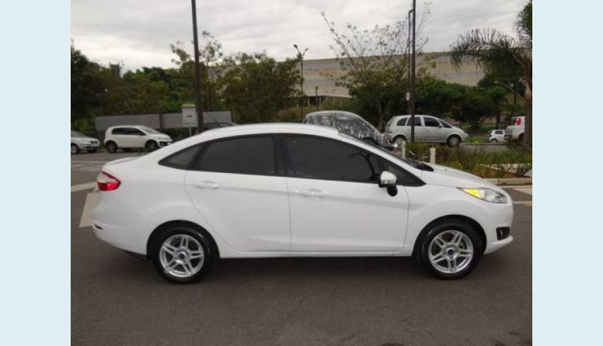 FORD FIESTA 1.6 SEL SEDAN 16V FLEX 4P POWERSHIFT - BRANCO - 2017 Foto 4 (Grande)