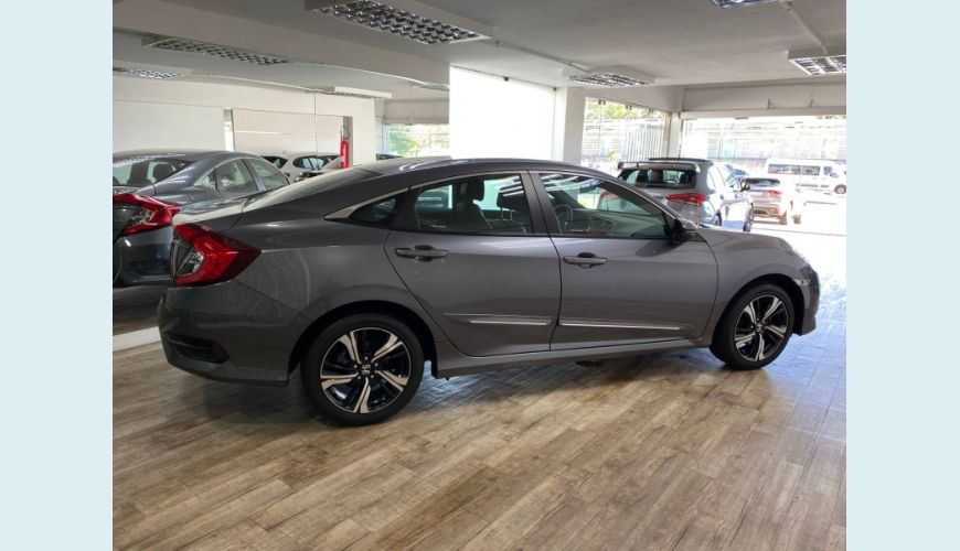 HONDA CIVIC 2.0 16V FLEXONE EXL 4P CVT - CINZA - 2017 Foto 4 (Grande)