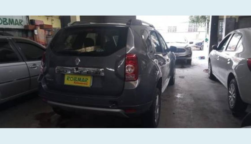 RENAULT DUSTER 1.6 DYNAMIQUE 4X2 16V FLEX 4P - CINZA - 2014 Foto 4 (Grande)