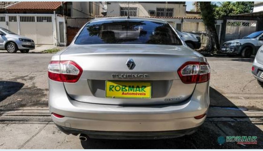 RENAULT FLUENCE 2.0 DYNAMIQUE 16V FLEX 4P - PRATA - 2012 Foto 4 (Grande)