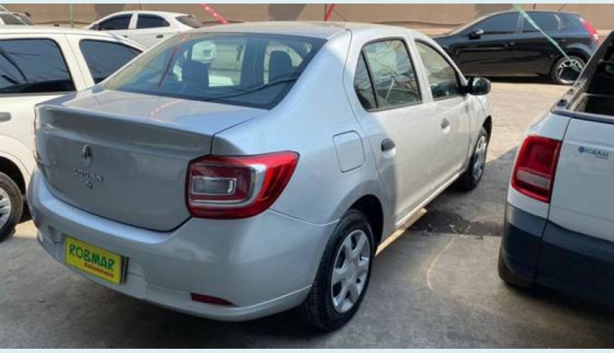RENAULT LOGAN 1.0 12V SCE FLEX LIFE - PRATA - 2020 Foto 4 (Grande)