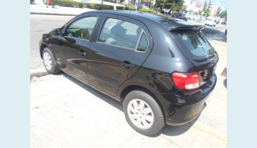VOLKSWAGEN GOL 1.0 MI 8V FLEX 4P G.V - PRETO - 2012 Foto 4 (Grande)