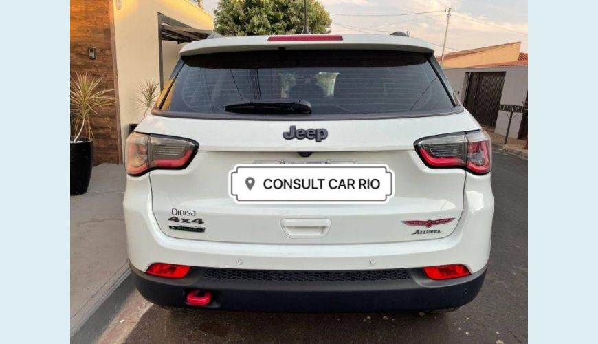 JEEP COMPASS 2.0 16V DIESEL TRAILHAWK 4X4 AUT. - BRANCO - 2017 Foto 4 (Grande)