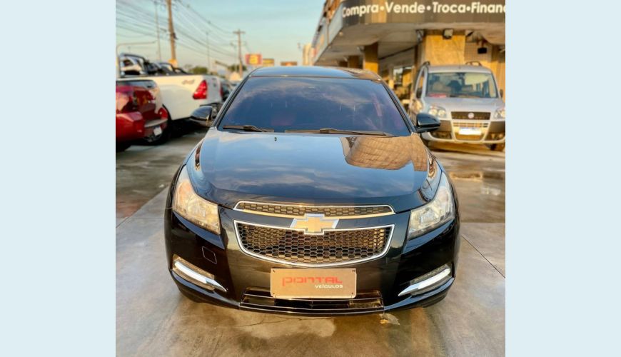 CHEVROLET CRUZE 1.8 LT 16V FLEX 4P AUT. - PRETO - 2012 Foto 4 (Grande)