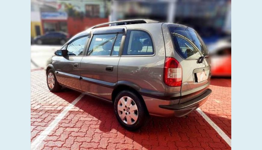 CHEVROLET ZAFIRA 2.0 MPFI EXPRESSION 8V FLEX 4P AUT. - CINZA - 2011 Foto 4 (Grande)