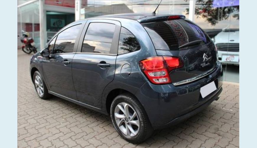 CITROËN C3 1.5 TENDANCE 8V FLEX 4P - AZUL - 2013 Foto 4 (Grande)