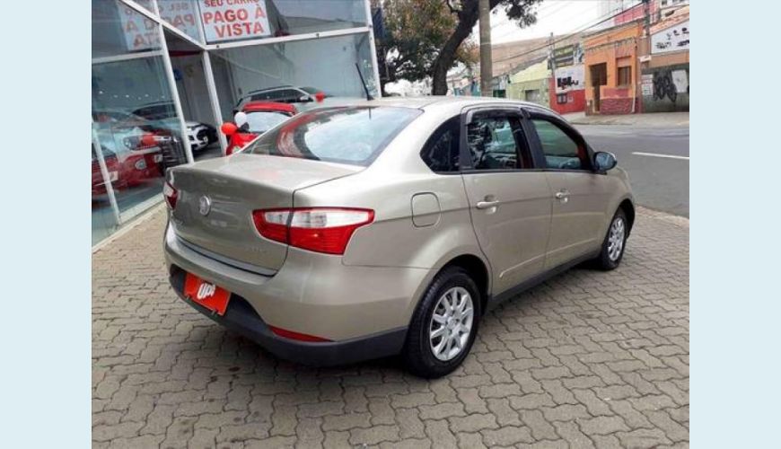 FIAT GRAND SIENA 1.4 MPI ATTRACTIVE 8V FLEX 4P - BEGE - 2013 Foto 4 (Grande)