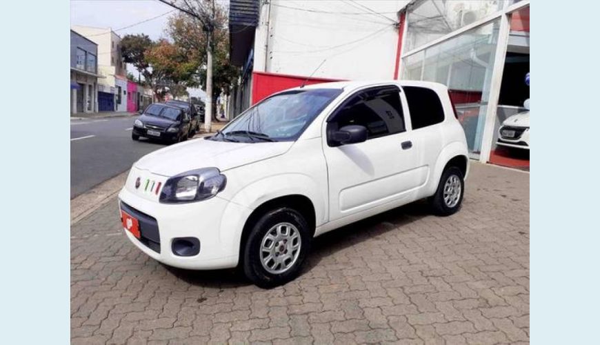 FIAT UNO 1.0 EVO VIVACE 8V FLEX 2P - BRANCO - 2016 Foto 4 (Grande)