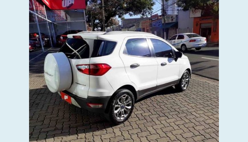 FORD ECOSPORT 1.6 FREESTYLE 16V FLEX 4P - BRANCO - 2014 Foto 4 (Grande)