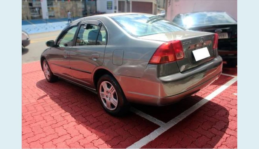 HONDA CIVIC 1.7 LX 16V 4P - PRATA - 2002 Foto 4 (Grande)