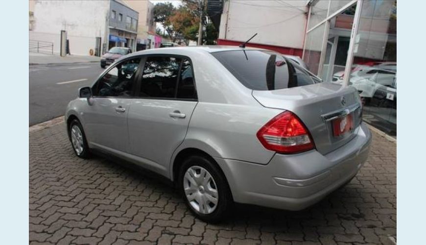 NISSAN TIIDA 1.8 SEDAN 16V FLEX 4P - PRATA - 2012 Foto 4 (Grande)
