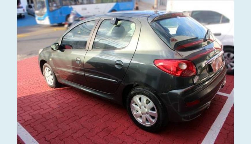 PEUGEOT 207 1.4 XR SPORT 8V FLEX 4P - CINZA - 2009 Foto 4 (Grande)