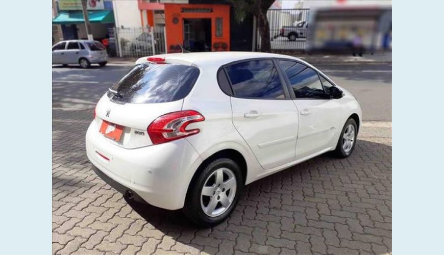 PEUGEOT 208 1.5 ACTIVE 8V FLEX 4P - BRANCO - 2014 Foto 4 (Grande)