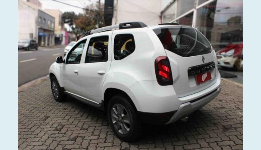 RENAULT DUSTER 2.0 16V HI-FLEX DYNAMIQUE 4WD - BRANCO - 2019 Foto 4 (Grande)