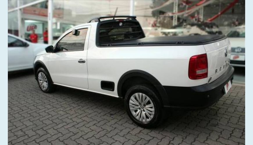 VOLKSWAGEN SAVEIRO 1.6 MSI ROBUST CS 8V FLEX 2P - BRANCO - 2019 Foto 4 (Grande)