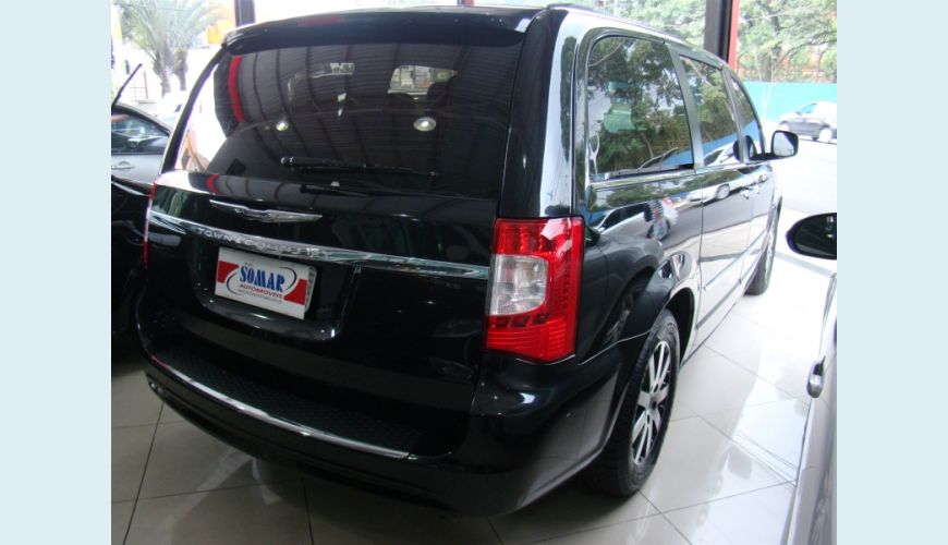 CHRYSLER TOWN & COUNTRY 3.6 TOURING V6 24V 4P AUT. - PRETO - 2012 Foto 4 (Grande)
