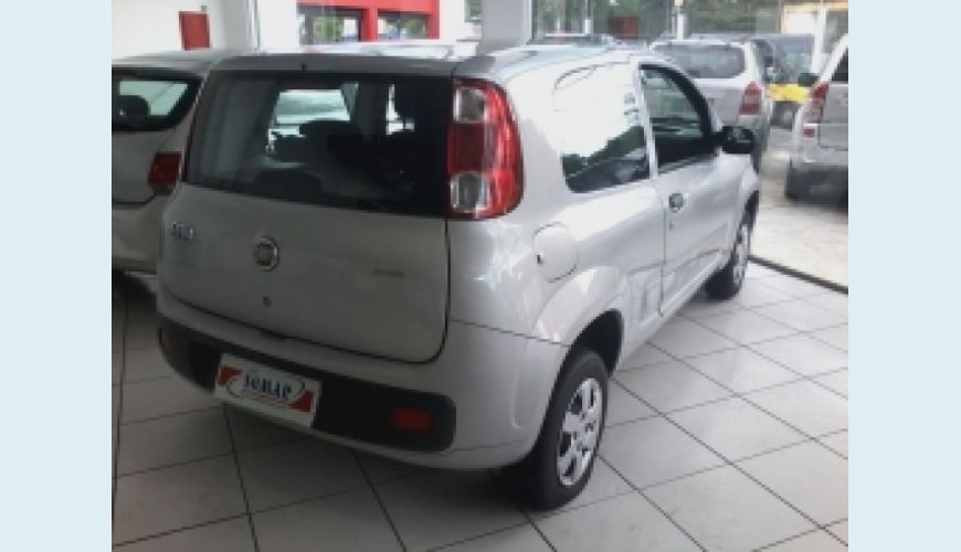 FIAT UNO 1.0 EVO VIVACE 8V FLEX 2P - PRATA - 2014 Foto 4 (Grande)