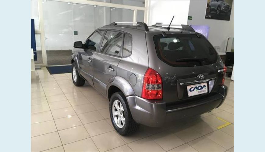 HYUNDAI TUCSON 2.0 MPFI GLS 16V 143CV 2WD FLEX 4P AUT. - CINZA - 2017 Foto 4 (Grande)